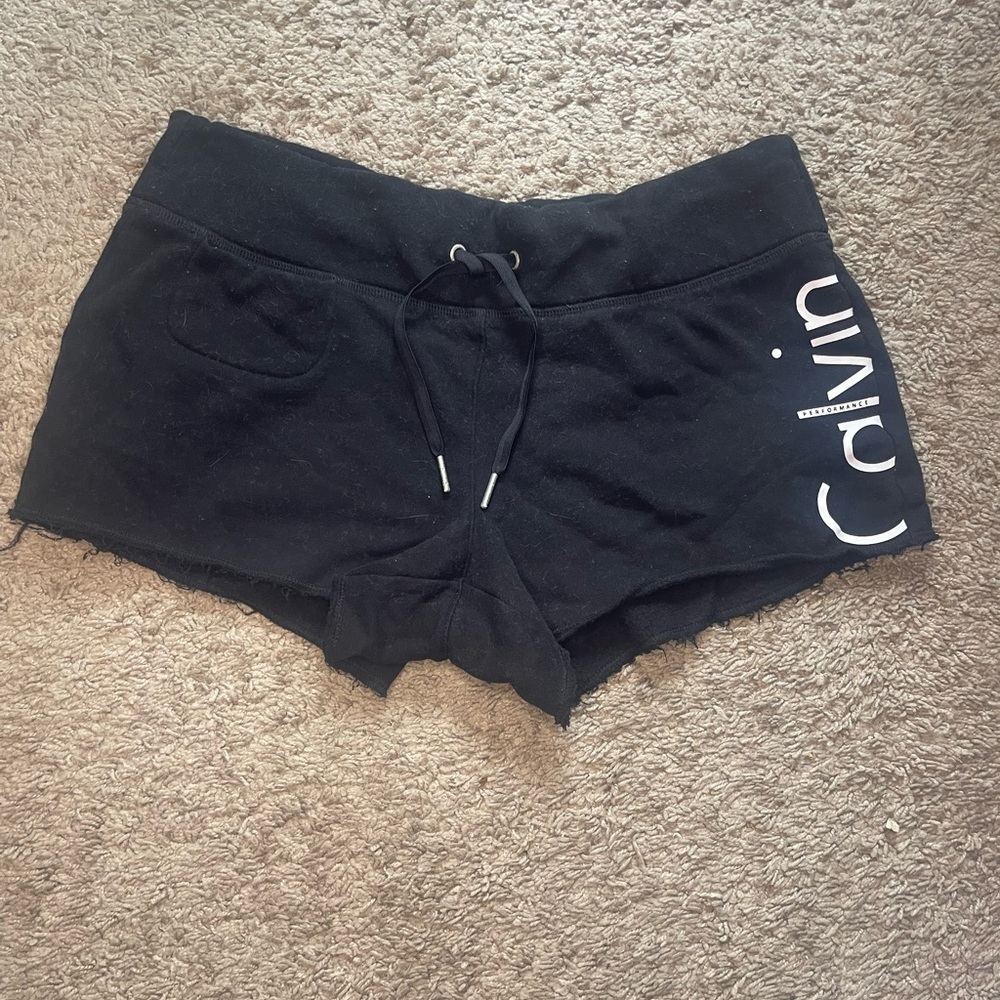 Calvin Klein Women's Black Sweat Shorts